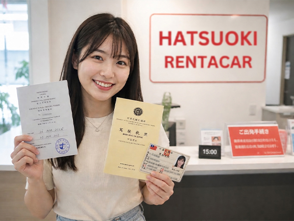 日本でレンタカーを借りる方法
